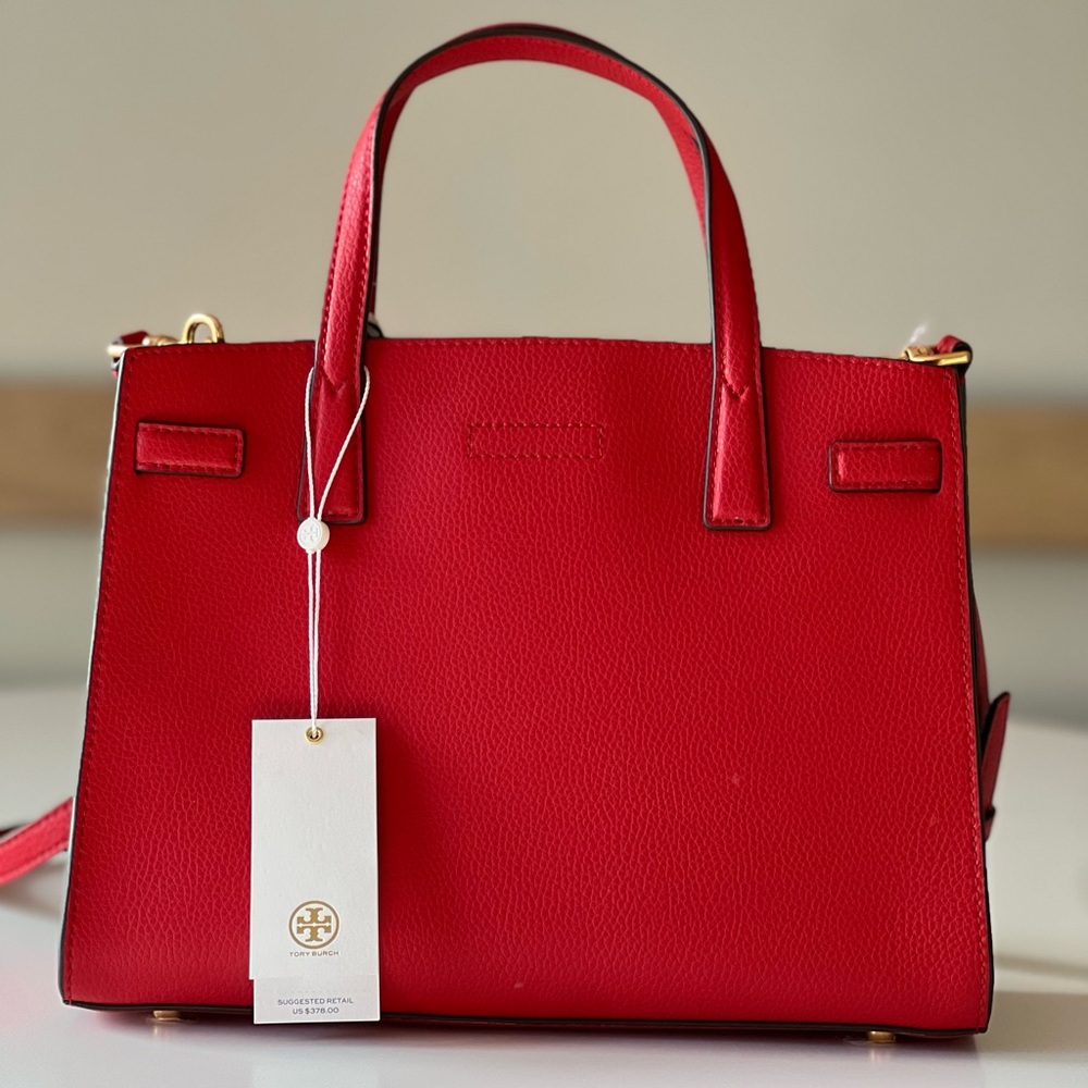 Tory Burch Small Walker Satchell - Picture 3 of 8